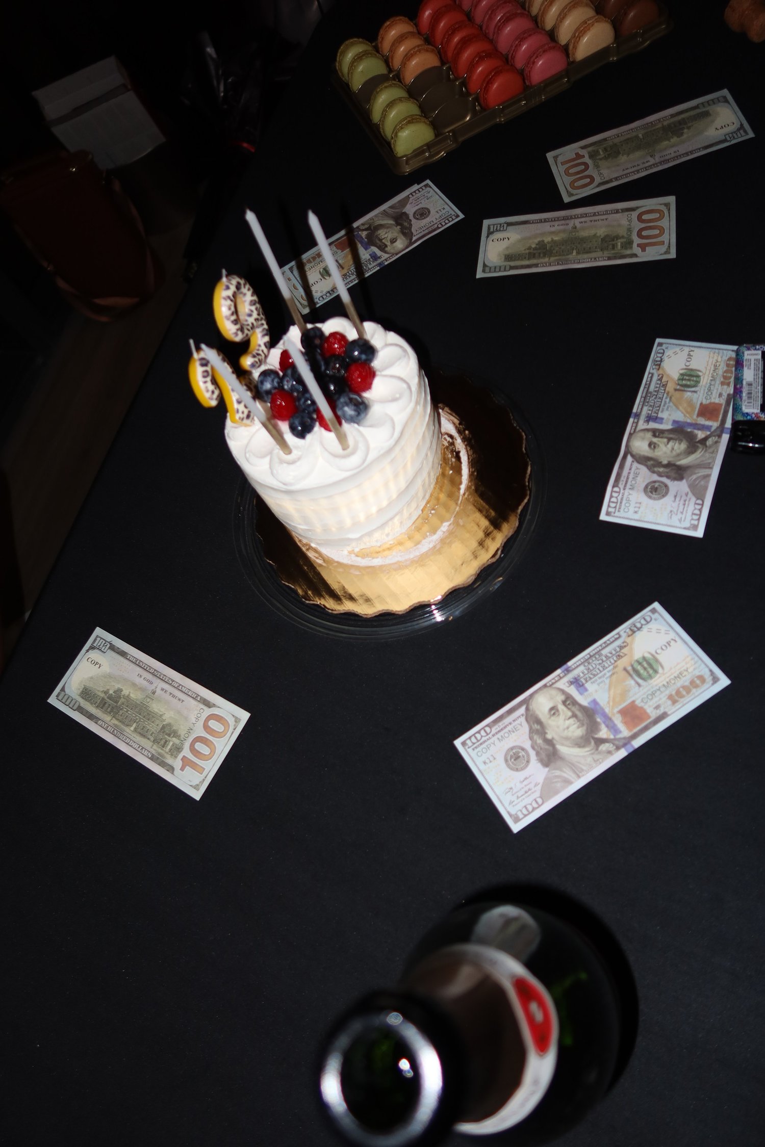 Friends celebrating a private party at Silver Garden Miami